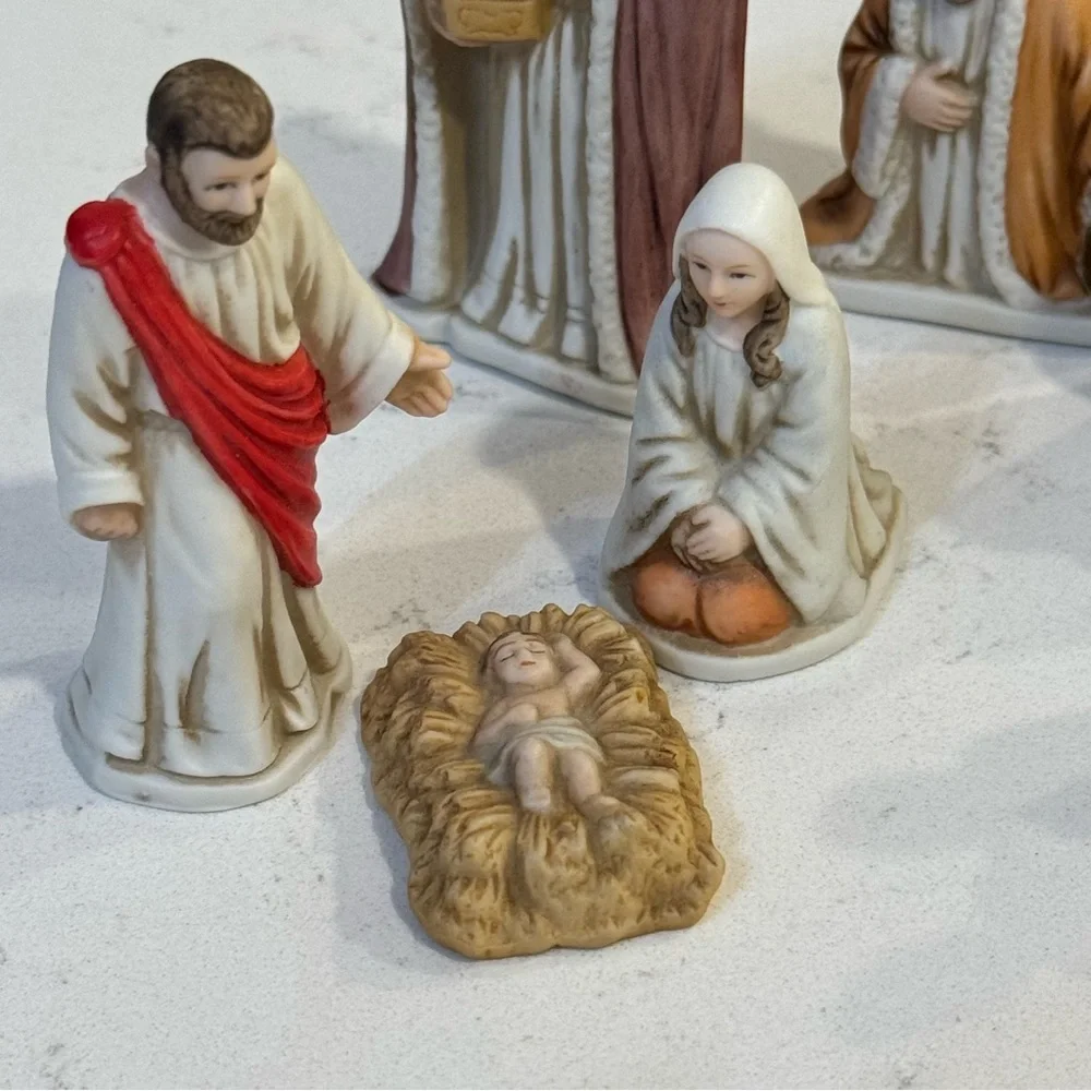 Lefton / Vintage Nativity/ ©1989G.Z.L. 07332